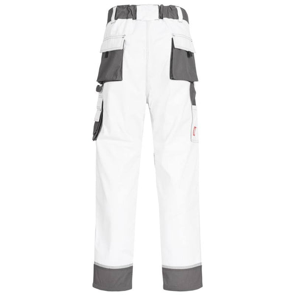 NITRAS Bundhose Motion Tex Plus weiß / grau