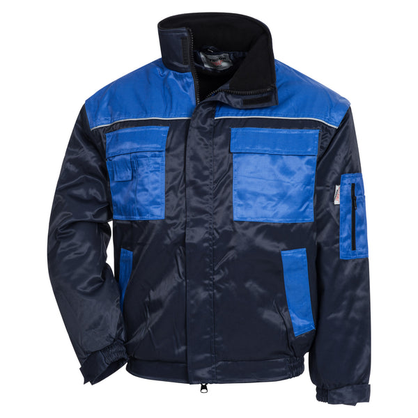 NITRAS Pilotenjacke Motion Tex Plus marine / royalblau