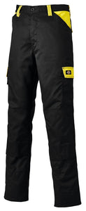 DICKIES Bundhose Everyday schwarz / gelb