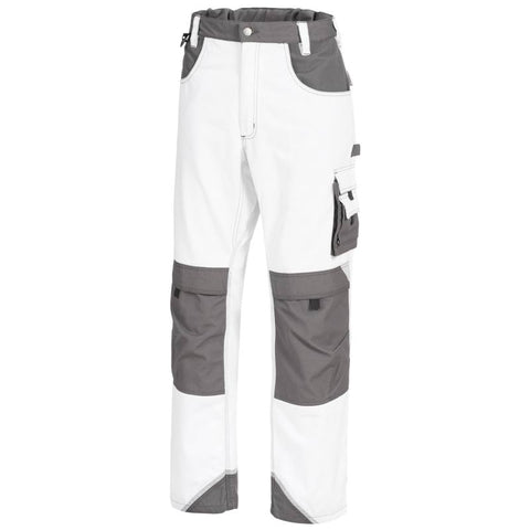 NITRAS Bundhose Motion Tex Plus weiß / grau