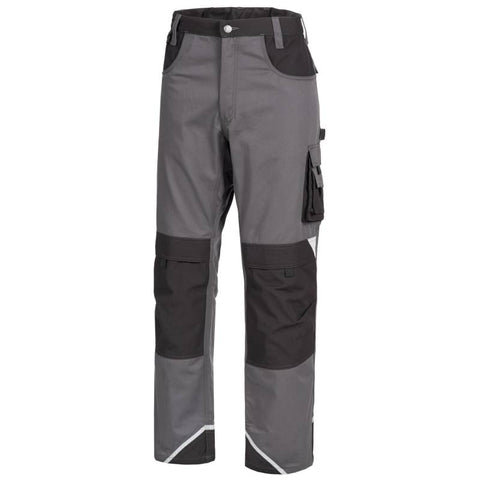 NITRAS Bundhose Motion Tex Plus grau / schwarz