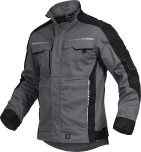 Bundjacke Flexline grau / schwarz