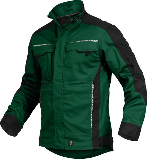 Bundjacke Flexline grün / schwarz