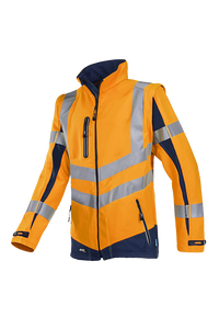 SIOEN Warnschutz Softshell Jacke Malden orange