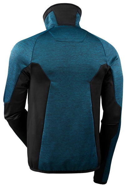 MASCOT Fleece Pullover Advanced dunkelpetroleum / schwarz
