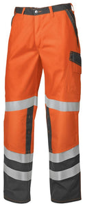 BP Warnschutz Bundhose 2010 845 orange / dunkelgrau
