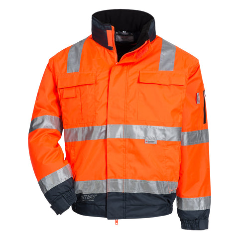 NITRAS Warnschutz Pilotenjacke Motion Tex Viz Plus orange