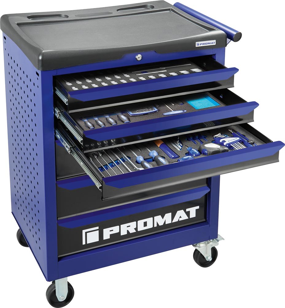 Werkzeugwagen PROMAT Trend mit Werkzeug