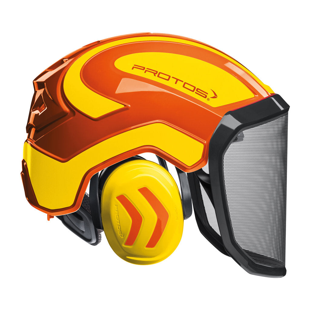 Schutzhelm Protos Integral Forest orange/gelb