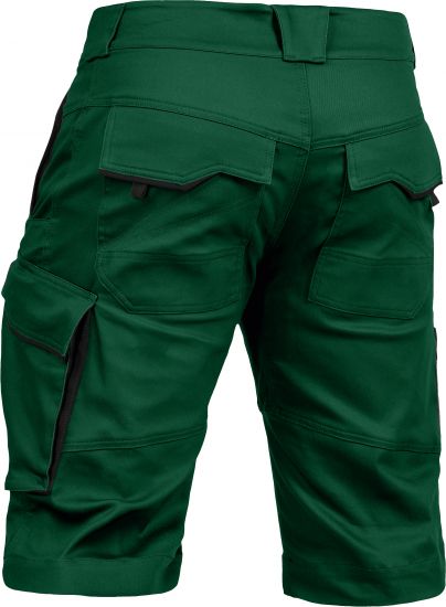 Shorts Flexline grün / schwarz