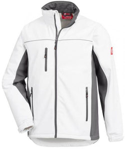 NITRAS Softshell Jacke Motion Tex Light weiß / grau