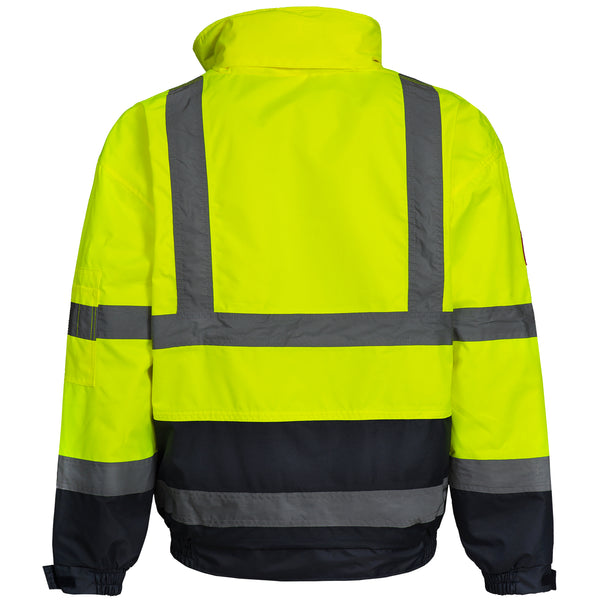 NITRAS Warnschutz Pilotenjacke Motion Tex Viz gelb