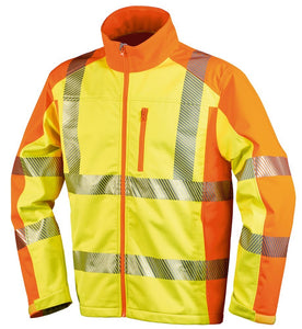 Warnschutz Softshell Jacke YO-HiViz