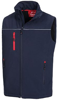 NITRAS Softshell Weste Motion Tex Light marineblau